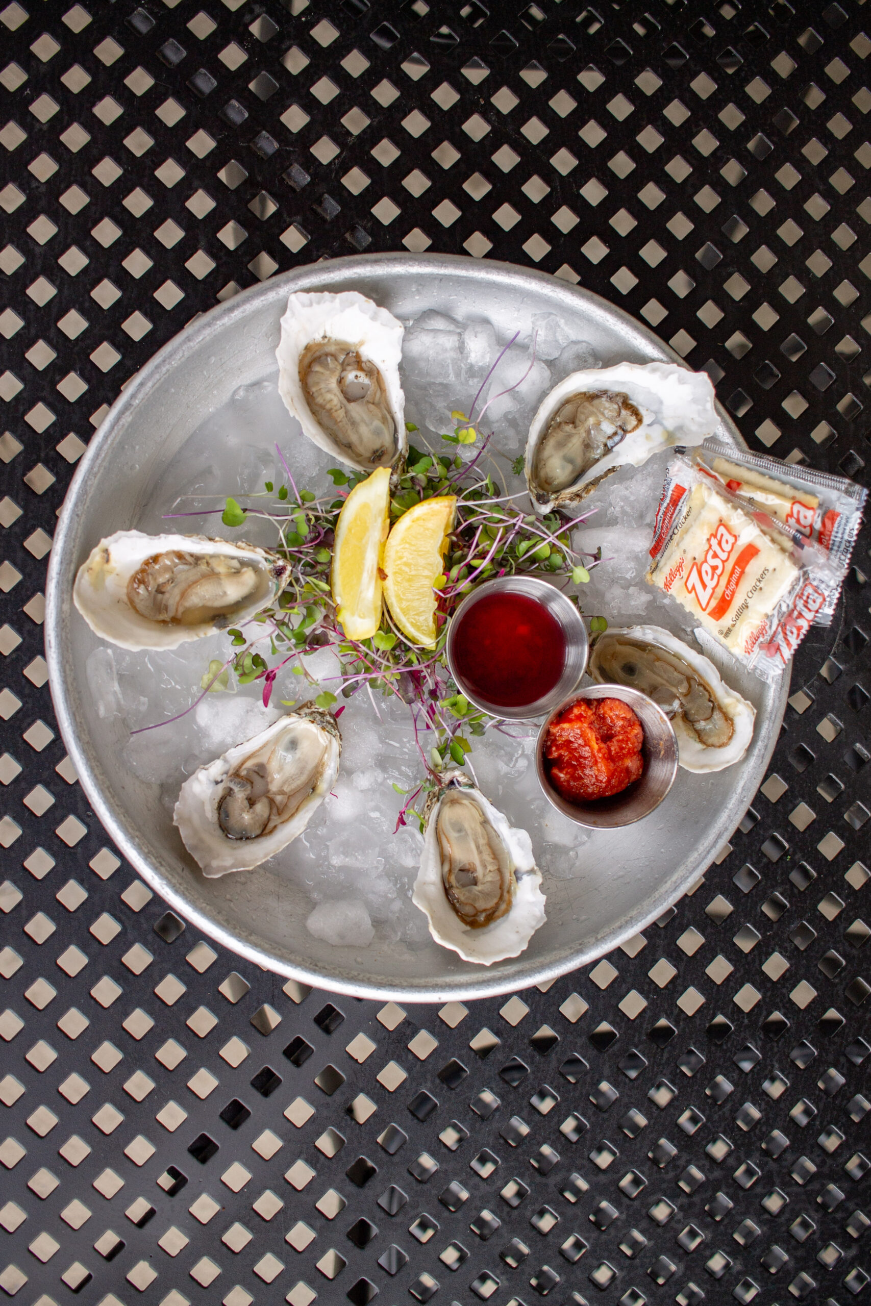 fresh oysters