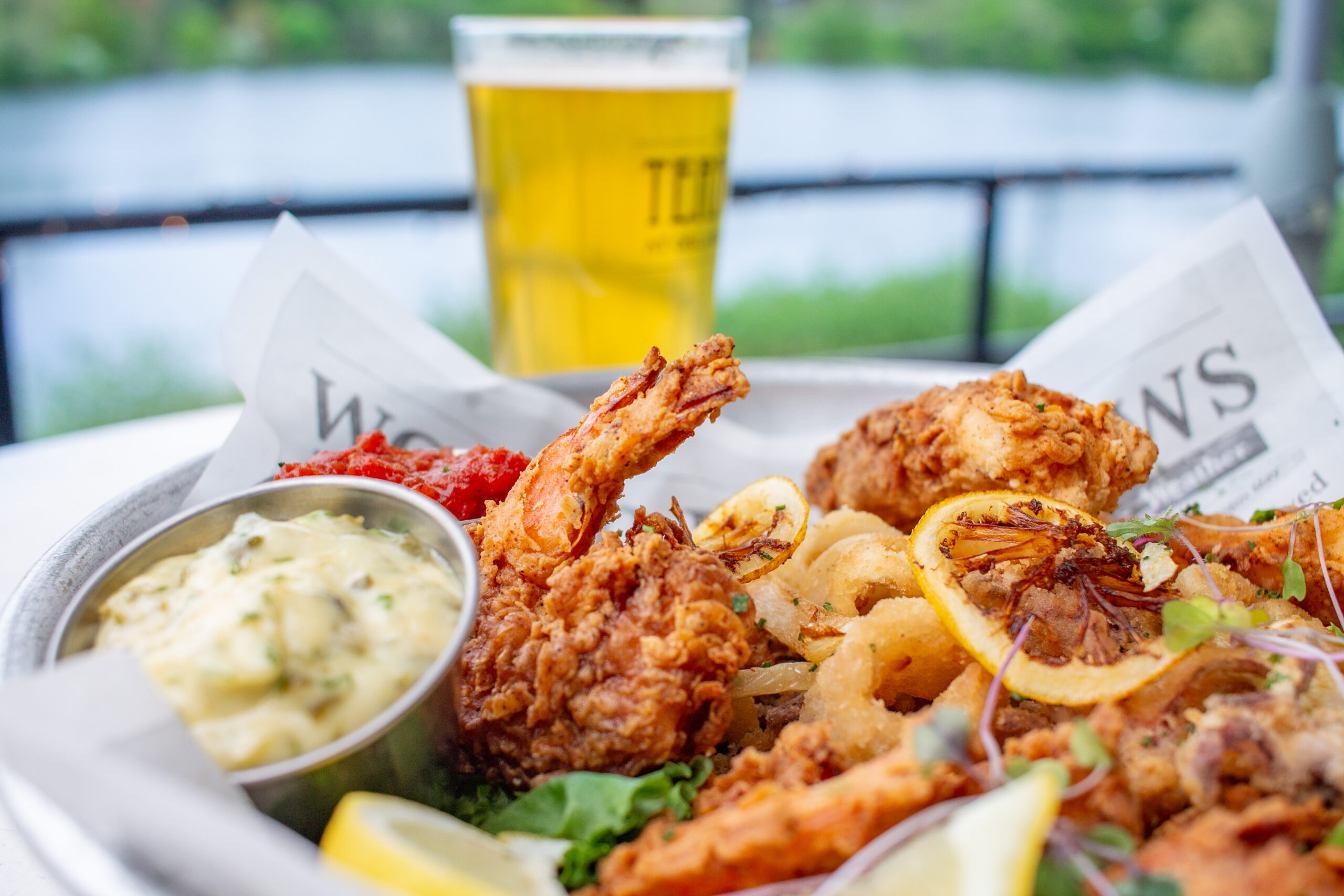 fritto misto shrimp, calamari, fennel, lemon, aioli